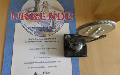 Bayerische Meisterschaften im Schulschach 2016